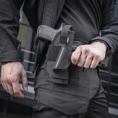 KABURA GLOCK 17 PRAWA UNIWERSALNA M-TAC ELITE CORDURA MOLLE - CZARNA BLACK