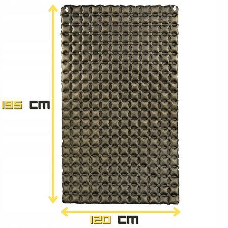 KARIMATA DMUCHANA TURYSTYCZNA 2 OSOBOWA MATA MATERAC M-TAC 195X120 OLIVE