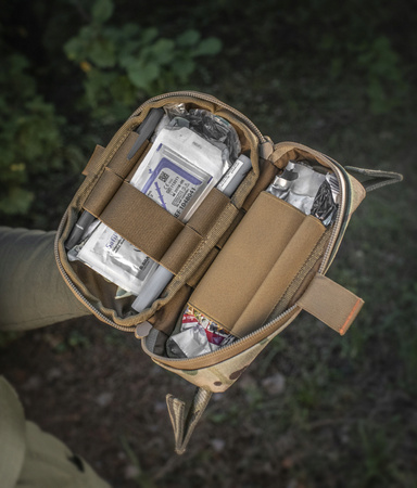 M-TAC - APTECZKA TAKTYCZNA / POZIOMY ZASOBNIK MEDYCZNY TYPU IFAK - ELITE SMALL- MULTICAM (10163008)