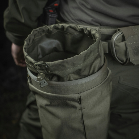 TORBA ZRZUTOWA NA MAGAZYNKI ZWIJANA WOREK ZRZUTOWY M-TAC ELITE RANGER GREEN