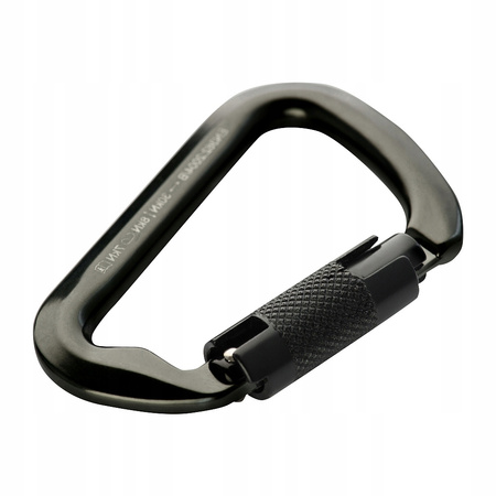 KARABIŃCZYK ASEKURACYJNY D-HOOK Z BLOKADĄ KEY-LOC TWIST-LOCK AUTOMAT M-TAC