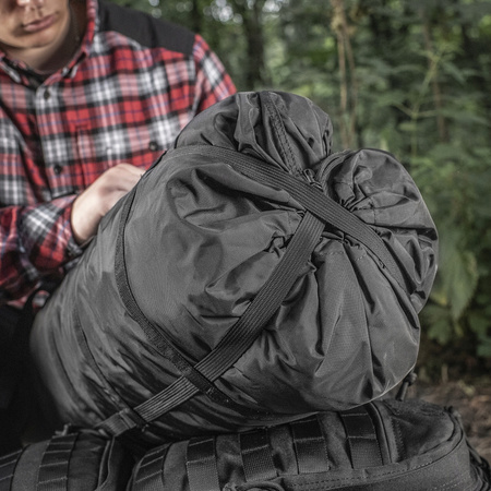 WOREK KOMPRESYJNY 40L TRANSPORTOWY WODOODPORNY DUŻY XL XLARGE M-TAC CZARNY