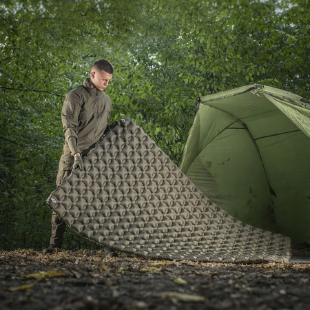 KARIMATA DMUCHANA TURYSTYCZNA 2 OSOBOWA MATA MATERAC M-TAC 195X120 OLIVE