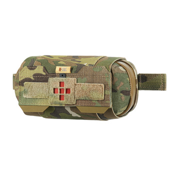 M-TAC - APTECZKA TAKTYCZNA / POZIOMY ZASOBNIK MEDYCZNY TYPU IFAK - ELITE SMALL - MULTICAM - 10163008