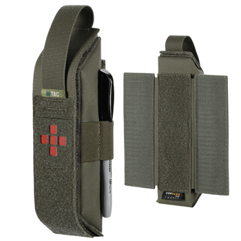 M-TAC - ZAMKNIĘTA ŁADOWNICA NA STAZĘ TYPU CAT / KABURA / MOCOWANIE NA RZEP - ELITE FLAP - RANGER GREEN (10347023)