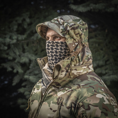 ARAFATKA CHUSTA OCHRONNA M-TAC SHEMAGH WZÓR W CZASZKI - COYOTE BROWN KHAKI