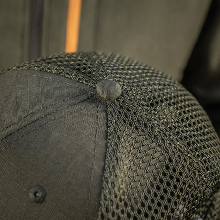 CZAPKA Z DASZKIEM BEJSBOLÓWKA MĘSKA M-TAC VENT FLEX RIP-STOP - ARMY OLIVE