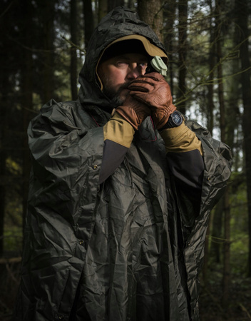 PONCHO PELERYNA PRZECIWDESZCZOWA PAŁATKA HELIKON U.S. MODEL US WOODLAND M81