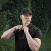CZAPKA Z DASZKIEM SOFTSHELL M-TAC FLEX LIGHTWEIGHT DWR L/XL - CZARNA BLACK