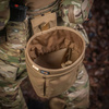 TORBA ZRZUTOWA NA MAGAZYNKI ZWIJANA WOREK ZRZUTOWY M-TAC ELITE - COYOTE