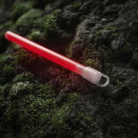 ŚWIATŁO CHEMICZNE ŚWIETLIK LIGHTSTICK GLOWSTICK M-TAC 15CM 24H CZERWONE