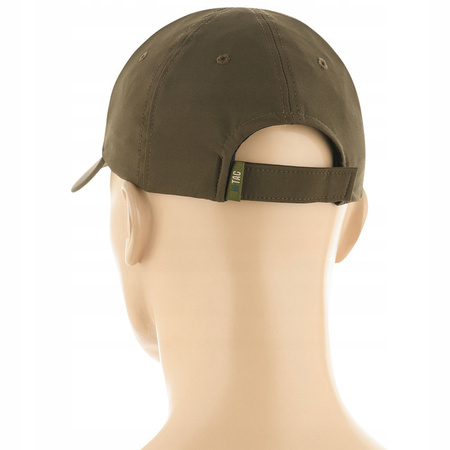 CZAPKA Z DASZKIEM SOFTSHELL M-TAC FLEX LIGHTWEIGHT DWR - L/XL - DARK OLIVE