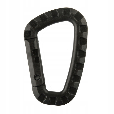 KARABIŃCZYK TYPU D-HOOK TACTICAL BRELOK DO KLUCZY ABS M-TAC CZARNY BLACK