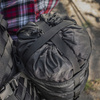 WOREK KOMPRESYJNY 20L TRANSPORTOWY WODOODPORNY ŚREDNI MEDIUM M-TAC - CZARNY