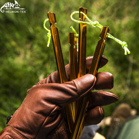 SZPILKI ŚLEDZIE KOTWY KOŁKI DO NAMIOTU TARPA HELIKON 18 CM ALUMINIUM 4 SZT