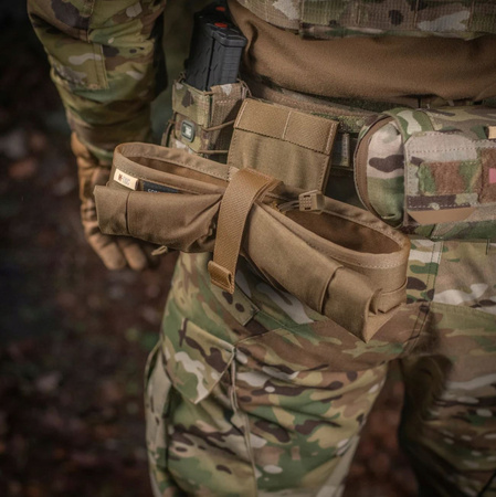 TORBA ZRZUTOWA NA MAGAZYNKI ZWIJANA WOREK ZRZUTOWY M-TAC ELITE - COYOTE
