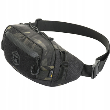 NERKA TAKTYCZNA SASZETKA TORBA BIODROWA M-TAC ELITE HEX - MULTICAM BLACK
