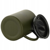 KUBEK TERMICZNY TERMOKUBEK 400 ML STAL NIERDZEWNA M-TAC - ZIELONY OLIVE