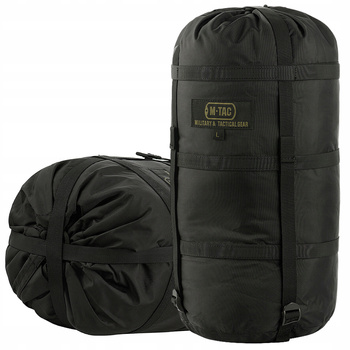 WOREK KOMPRESYJNY 24L TRANSPORTOWY WODOODPORNY DUŻY LARGE M-TAC - CZARNY