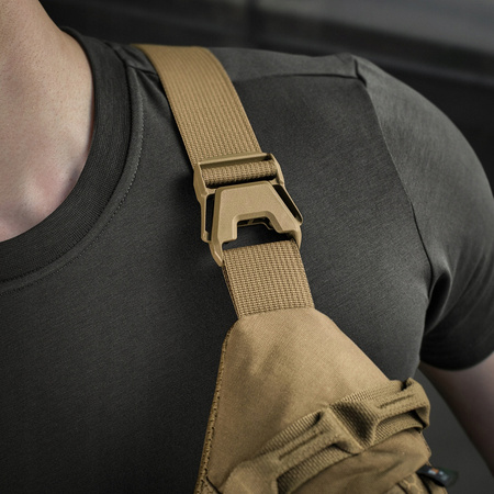 NERKA TAKTYCZNA SASZETKA TORBA BIODROWA - M-TAC ELITE HEX - MULTICAM COYOTE