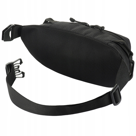 NERKA TAKTYCZNA SASZETKA TORBA BIODROWA M-TAC ELITE HEX - CZARNA BLACK