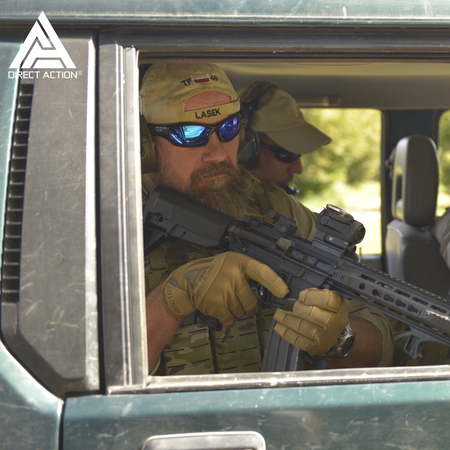 DIRECT ACTION - RĘKAWICE TAKTYCZNE - HARD GLOVES - COYOTE BROWN - GL-HARD-PES-CBR