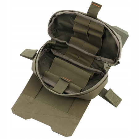 M-TAC - APTECZKA TAKTYCZNA / POZIOMY ZASOBNIK MEDYCZNY TYPU IFAK - ELITE SMALL- RANGER GREEN (10163023)