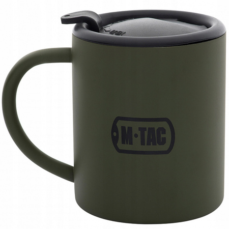 KUBEK TERMICZNY TERMOKUBEK 280 ML STAL NIERDZEWNA M-TAC - ZIELONY OLIVE
