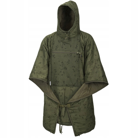PONCZO PONCHO UNIWERSALNE HELIKON SWAGMAN ROLL - DESERT NIGHT CAMO ZIELONE