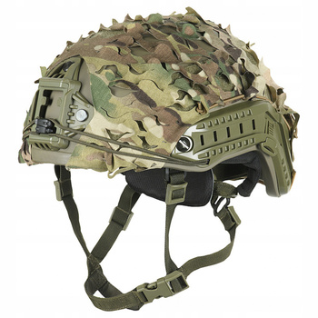 POKROWIEC NA HEŁM FAST WOJSKOWY TAKTYCZNY OSŁONA CORDURA M-TAC - MULTICAM