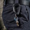 KARABIŃCZYK TYPU D-HOOK TACTICAL BRELOK DO KLUCZY ABS M-TAC CZARNY BLACK