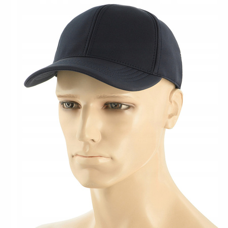 CZAPKA Z DASZKIEM SOFTSHELL BEJSBOLÓWKA MĘSKA M-TAC DWR L/XL DARK NAVY BLUE