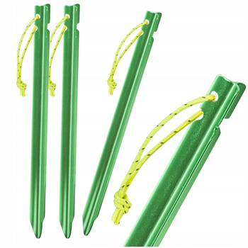 SZPILKI ŚLEDZIE KOTWY KOŁKI DO NAMIOTU TARPA HELIKON 18 CM ALUMINIUM 4 SZT