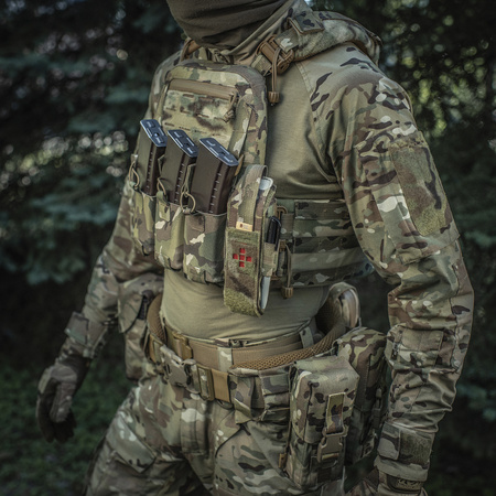 M-TAC - ZAMKNIĘTA ŁADOWNICA NA STAZĘ TYPU CAT / KABURA / MOCOWANIE NA RZEP - ELITE FLAP - MULTICAM - 10347008