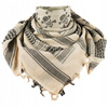 ARAFATKA CHUSTA OCHRONNA M-TAC SHEMAGH WZÓR W CZASZKI - COYOTE BLACK KHAKI