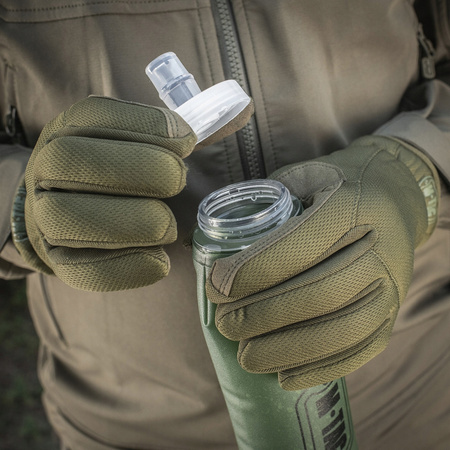 MIĘKKA BUTELKA SKŁADANA BIDON SKŁADANY SOFTFLASK M-TAC 500 ML ZIELONA OLIVE