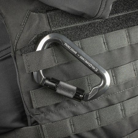 KARABIŃCZYK ASEKURACYJNY D-HOOK Z BLOKADĄ KEY-LOC TWIST-LOCK AUTOMAT M-TAC