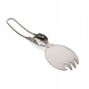 SKŁADANA ŁYŻKA SPORK NIEZBĘDNIK UNIWERSALNY 2W1 M-TAC STAL NIERDZEWNA