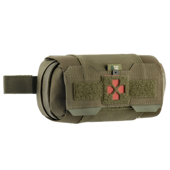 M-TAC - APTECZKA TAKTYCZNA / POZIOMY ZASOBNIK MEDYCZNY TYPU IFAK - ELITE SMALL- RANGER GREEN (10163023)