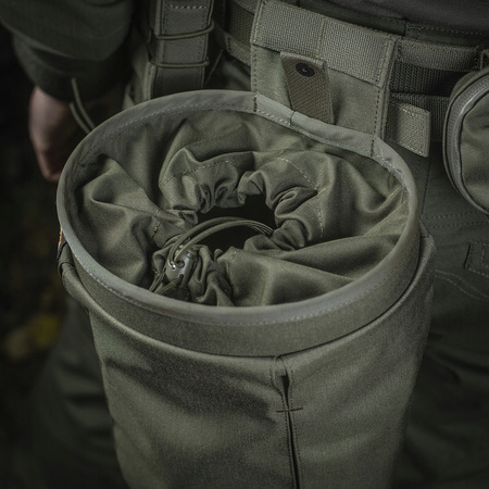 TORBA ZRZUTOWA NA MAGAZYNKI ZWIJANA WOREK ZRZUTOWY M-TAC ELITE RANGER GREEN