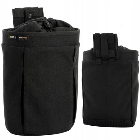 TORBA ZRZUTOWA NA MAGAZYNKI ZWIJANA WOREK ZRZUTOWY M-TAC ELITE CZARNY BLACK