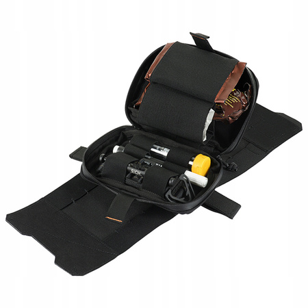 M-TAC - APTECZKA TAKTYCZNA / POZIOMY ZASOBNIK MEDYCZNY TYPU IFAK - ELITE LARGE - CZARNY (10238002)