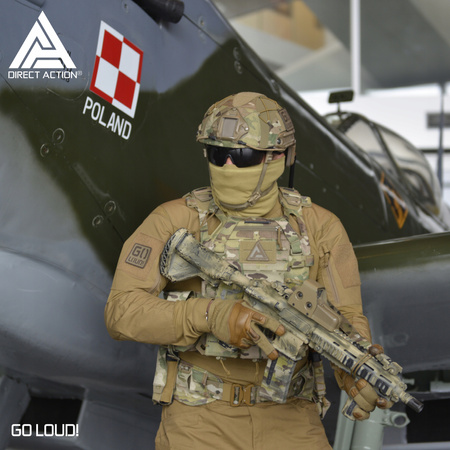 DIRECT ACTION - KOMIN WIELOFUNKCYJNY - NECK GAITER FR - POLARTEC - COYOTE - CP-NGFR-CDL-LTC