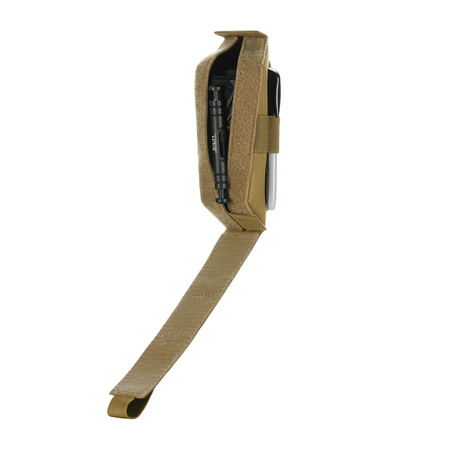 M-TAC - ZAMKNIĘTA ŁADOWNICA NA STAZĘ TYPU CAT / KABURA / MOCOWANIE NA RZEP - ELITE FLAP - COYOTE - 10347005