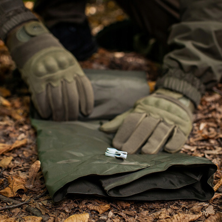 KARIMATA DMUCHANA TURYSTYCZNA 2 OSOBOWA MATA MATERAC M-TAC 195X120 OLIVE