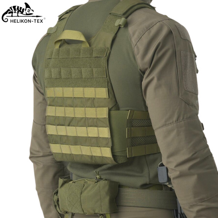 KAMIZELKA TAKTYCZNA WOJSKOWA PLATE CARRIER HELIKON GUARDIAN M - OLIVE GREEN