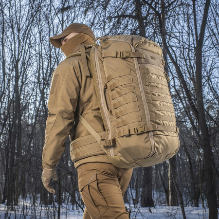 M-TAC - DUŻY PLECAK TAKTYCZNY Z KOMORĄ NA BROŃ - ELITE HEX LARGE GEN. II - 60L- COYOTE (10089805)