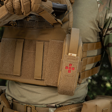 M-TAC - ZAMKNIĘTA ŁADOWNICA NA STAZĘ TYPU CAT / KABURA / MOCOWANIE NA RZEP - ELITE FLAP - COYOTE - 10347005