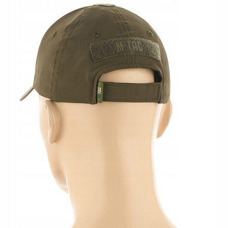CZAPKA Z DASZKIEM SOFTSHELL M-TAC FLEX LIGHTWEIGHT VELCRO L/XL - DARK OLIVE