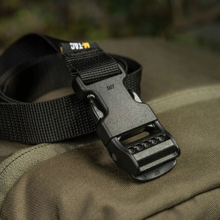 PAS KOMPRESYJNY NYLONOWY Z KLAMRĄ FASTEX M-TAC GEN. II 100 CM CZARNY BLACK